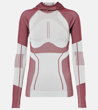 TrueNature colorblocked hooded ski top | Adidas by Stella McCartney