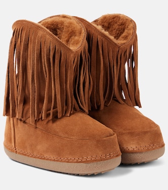 Botas de nieve Cowboy Fringes de ante | Inuikii