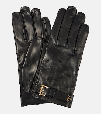 Leather gloves | Prada
