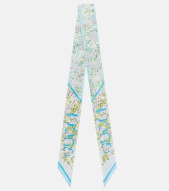 Pañuelo de sarga de seda floral | Gucci