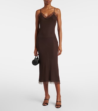 Tank top Ikee de mezcla de seda | The Row