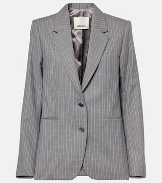 Reva pinstripe wool blazer | Isabel Marant