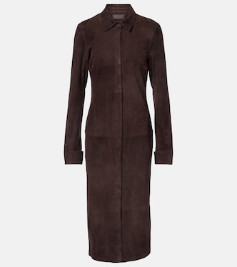 Midikleid Becky aus Veloursleder | Stouls