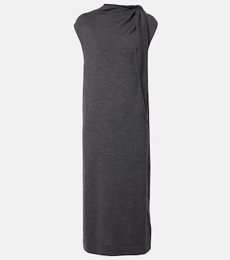 Midikleid aus Wolle | Jil Sander