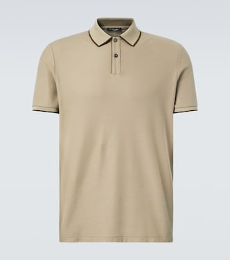 Brentwood cotton-blend piqué polo shirt | Loro Piana