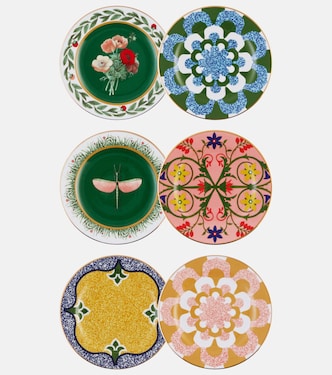 Libellula set of 6 dessert plates | La DoubleJ