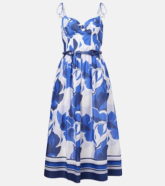 Midikleid Paros aus Baumwolle | Rebecca Vallance