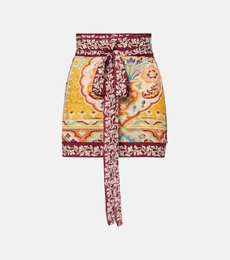 Printed wrap skirt | Etro