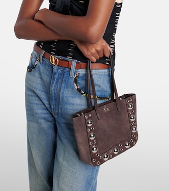 Shopper Nellcôte Small in suede | Valentino Garavani