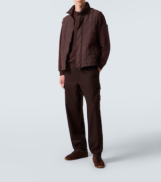 Ghost cotton-blend jersey sweatshirt | Stone Island