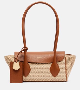 Florence Small raffia shoulder bag | Ferragamo