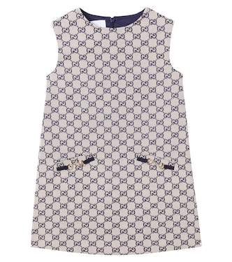 Kleid GG aus Jacquard  | Gucci Kids