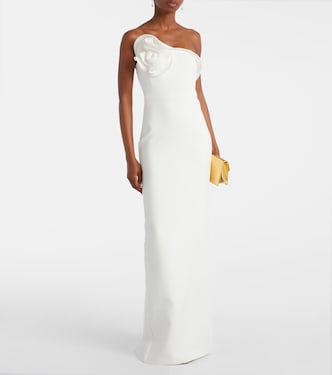 Bridal One-Shoulder-Maxikleid aus Crêpe | Roland Mouret