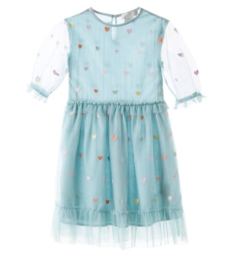Embroidered tulle dress | Stella McCartney Kids