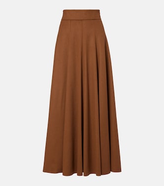 تنورة طويلة من وبر الجمل | Max Mara