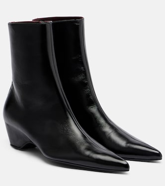 Leather ankle boots | Khaite
