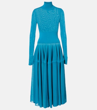 Turtleneck midi dress | Alaïa