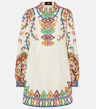 Printed cotton minidress | Etro