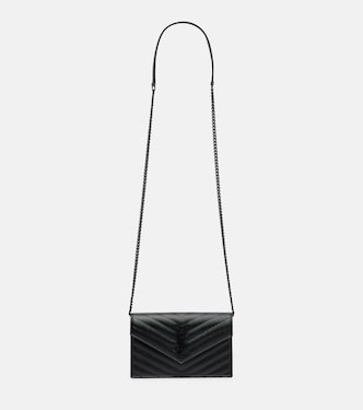 Cassandre Envelope S号皮革链饰钱包 | Saint Laurent