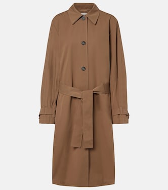 Belted cotton trench coat | Toteme