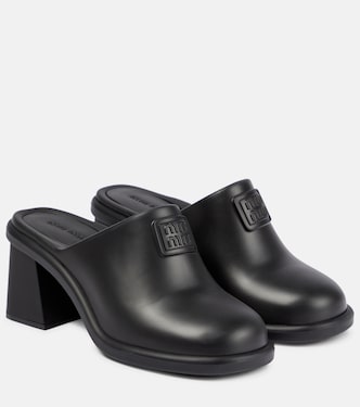 Logo rubber clogs | Miu Miu