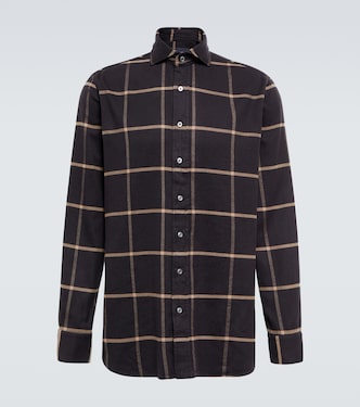 Camicia in twill di misto cotone | Lardini
