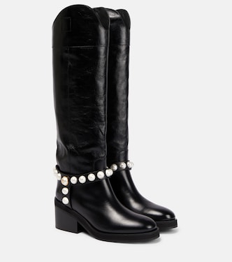 Botas altas Tonya 70 con adornos | Jimmy Choo
