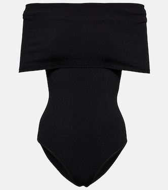 Body in maglia con scollo bardot | Alaïa