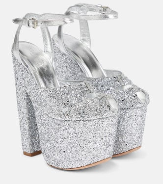 Sandali con glitter e plateau | Giambattista Valli