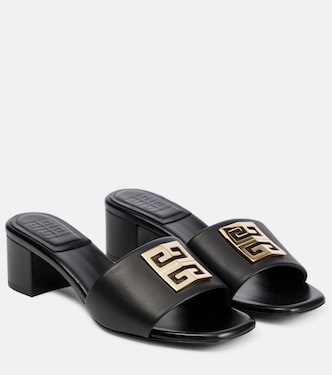 Pantoletten 4G aus Leder | Givenchy