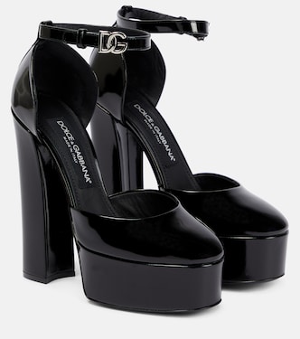 Patent leather platform pumps | Dolce&Gabbana
