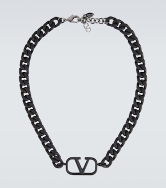 Choker de cadena con VLogo | Valentino Garavani