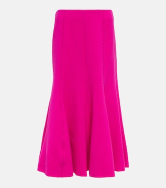 High-rise virgin wool maxi skirt | Gabriela Hearst