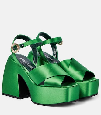 Bulla Joni satin platform sandals | Nodaleto