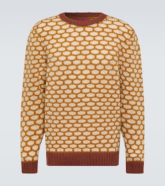 Sweat-shirt en jacquard de cachemire | The Elder Statesman