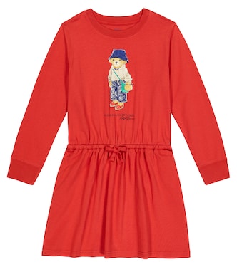 Kleid Polo Bear aus Baumwoll-Jersey | Polo Ralph Lauren Kids