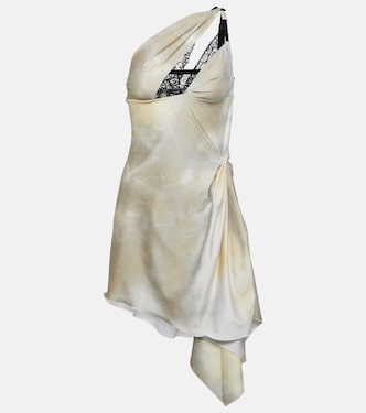 Asymmetric jersey minidress | Coperni
