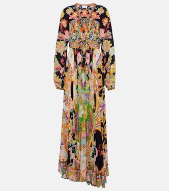 Robe longue imprimée | Camilla