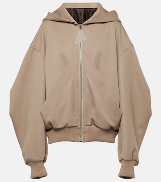 Bomber de gabardina de lana | The Attico