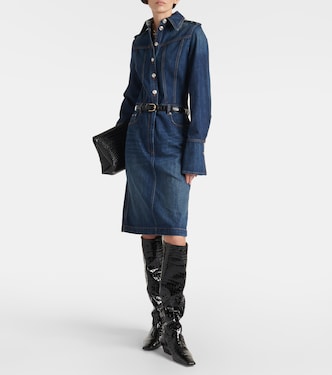 Vestido midi de denim | Sportmax