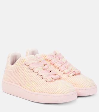 Baskets New Trainer en toile à carreaux | Burberry