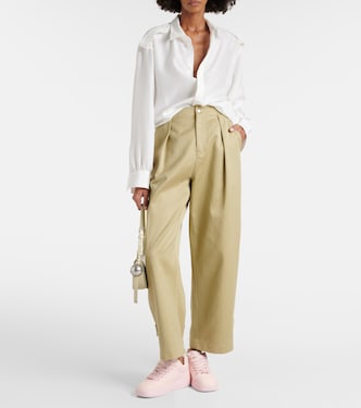 New Trainer checked canvas sneakers | Burberry