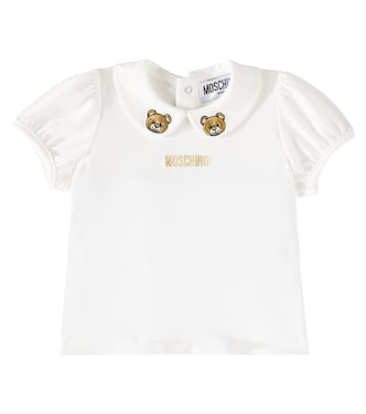 Baby - T-shirt in misto cotone | Moschino Kids