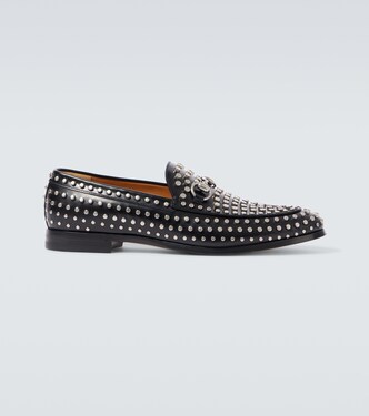 Verzierte Loafers Horsebit aus Leder | Gucci
