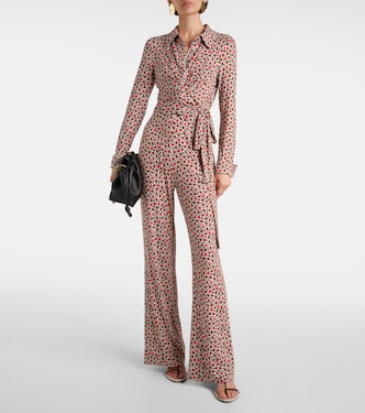 Mono Michell de jersey estampado | Diane von Furstenberg
