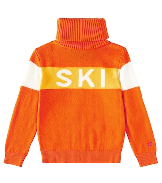 Jersey de cuello alto de lana | Perfect Moment Kids
