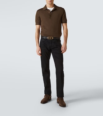 Logo直筒牛仔裤 | Tom Ford