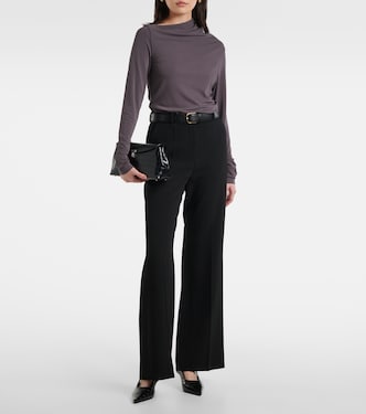 Top in jersey con ruches | Toteme