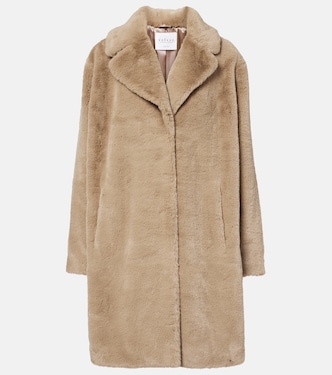 Mantel Evalyn aus Faux Fur | Velvet
