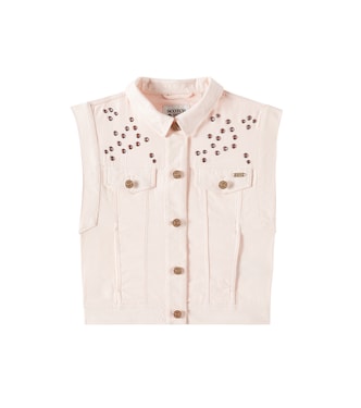 Gilet in cotone con borchie | Scotch & Soda Kids